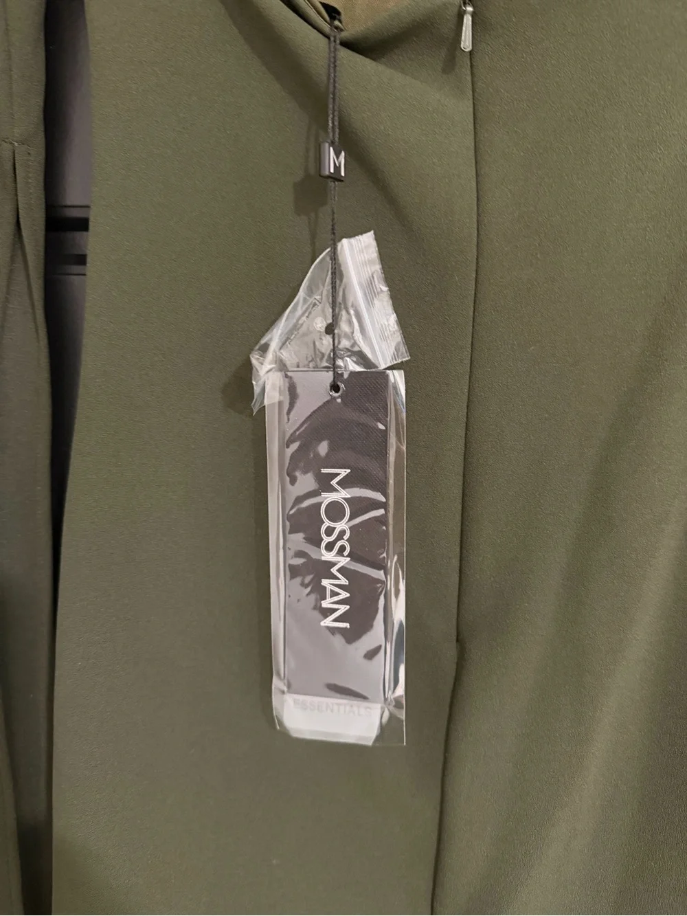 NWT Mossman Sense of Mystery Khaki Cape Mini Dress Size 8
